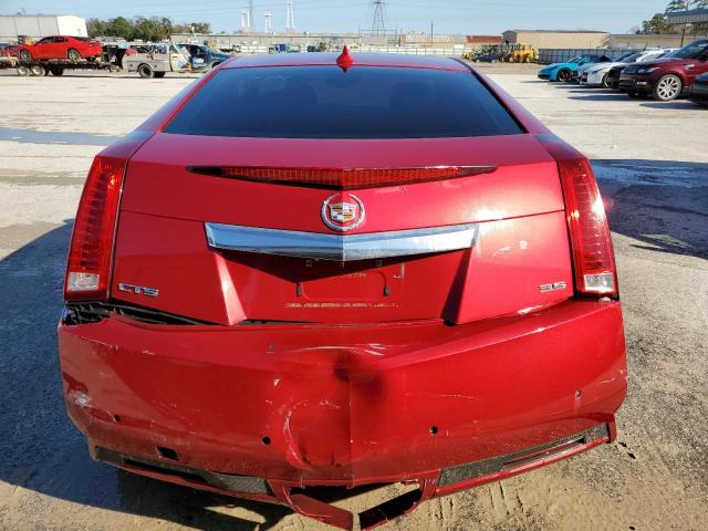 1G6DJ1ED8B0118559 - 2011 CADILLAC CTS PERFOR წითელი ფოტო 6