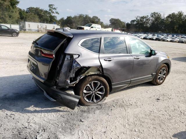 5J6RW1H89NA013704 - 2022 HONDA CR-V EXL GRAY photo 3