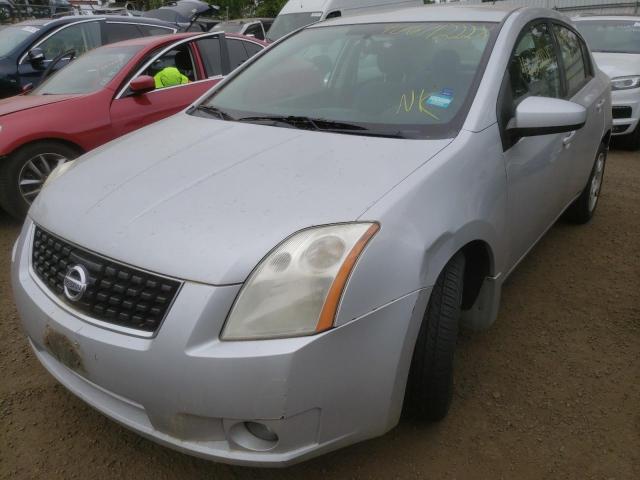 3N1AB61EX8L732584 - 2008 NISSAN SENTRA 2.0 SILVER photo 2