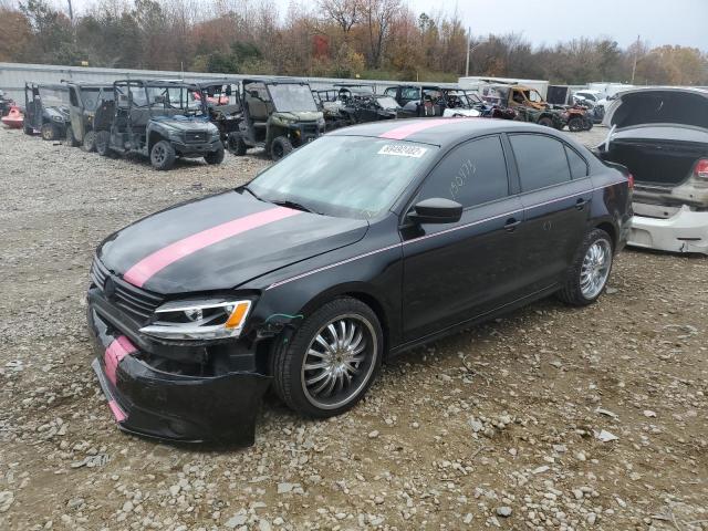 3VW2K7AJ3BM357429 - 2011 VOLKSWAGEN JETTA BASE 黑色 照片 1