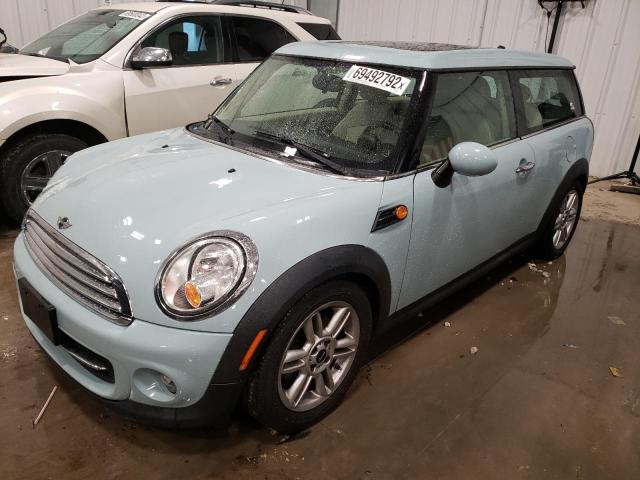 WMWZF3C50BT188791 - 2011 MINI COOPER CLU BLUE photo 1