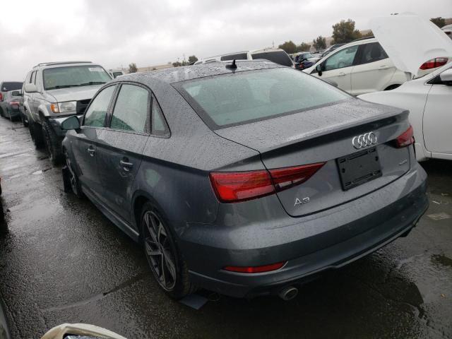 WAUJEGFF4LA102861 - 2020 AUDI A3 S-LINE GRAY photo 2