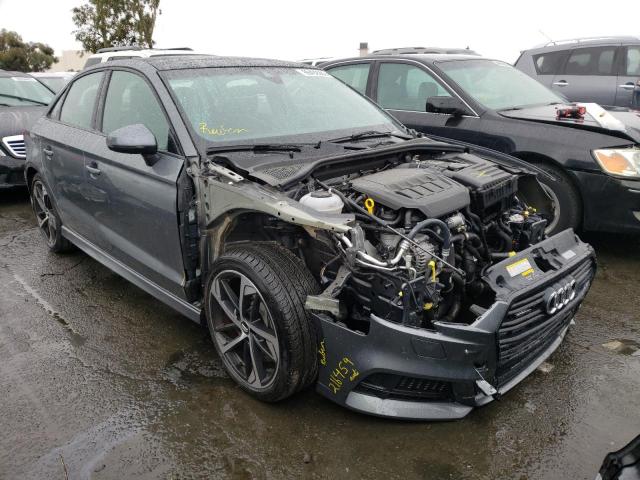 WAUJEGFF4LA102861 - 2020 AUDI A3 S-LINE GRAY photo 4