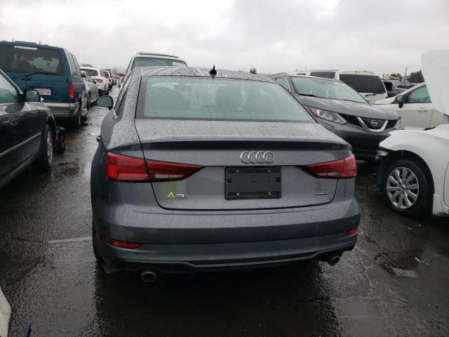 WAUJEGFF4LA102861 - 2020 AUDI A3 S-LINE GRAY photo 6