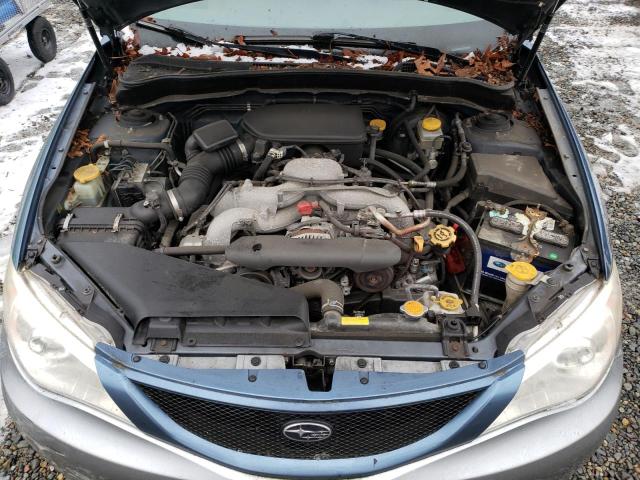 JF1GH63638G828028 - 2008 SUBARU IMPREZA OU BLUE photo 11