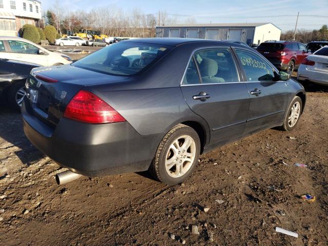 1HGCM563X6A096000 - 2006 HONDA ACCORD SE GRAY photo 3