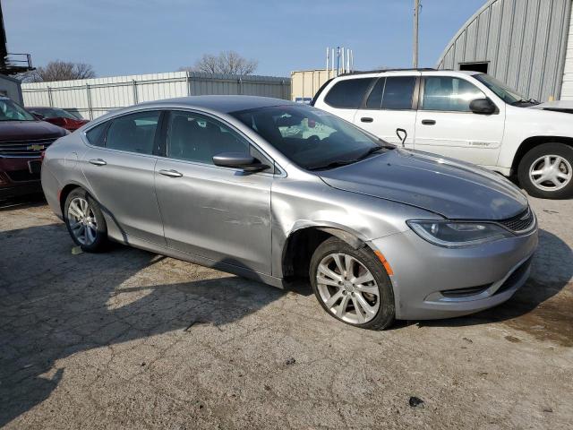 1C3CCCAB8FN****** - 2015 CHRYSLER 200 LIMITE SILVER photo 4