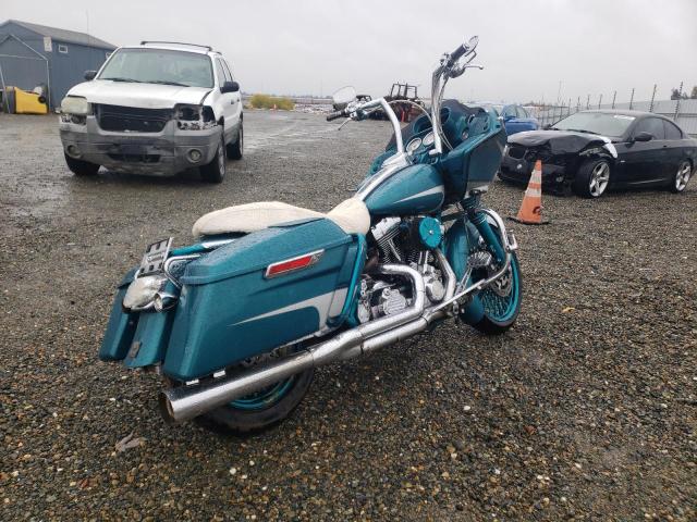 1HD1FCW503Y623937 - 2003 HARLEY-DAVIDSON FLHTCUI AN TEAL photo 4