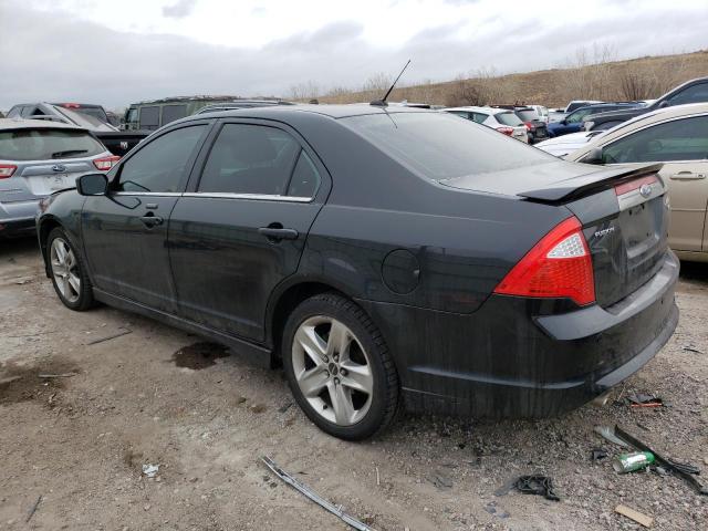 3FAHP0DC2BR250710 - 2011 FORD FUSION SPO BLACK photo 2