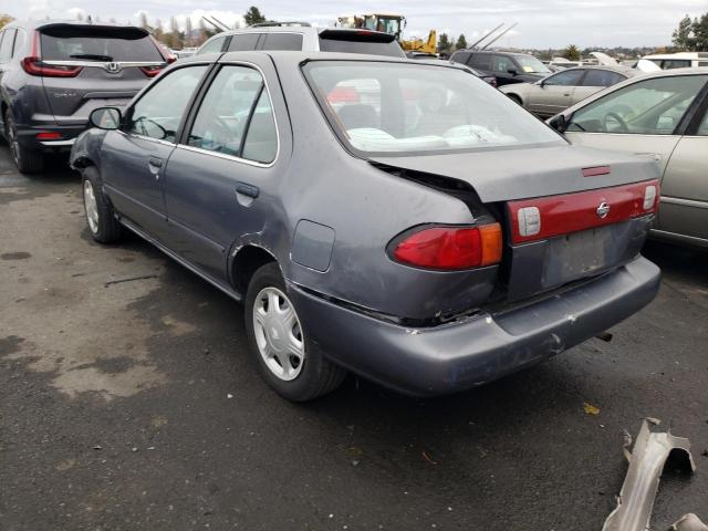 1N4AB41D7WC736406 - 1998 NISSAN SENTRA E GRAY photo 2