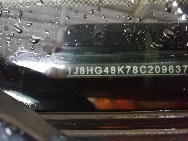 1J8HG48K78C209637 - 2008 JEEP COMMANDER 黑色 照片 14
