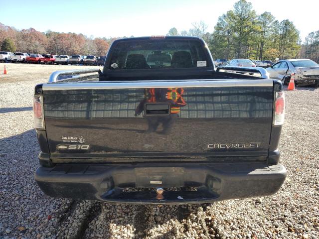 1GCCS19WX1K188469 - 2001 CHEVROLET S TRUCK S1 BLACK photo 6