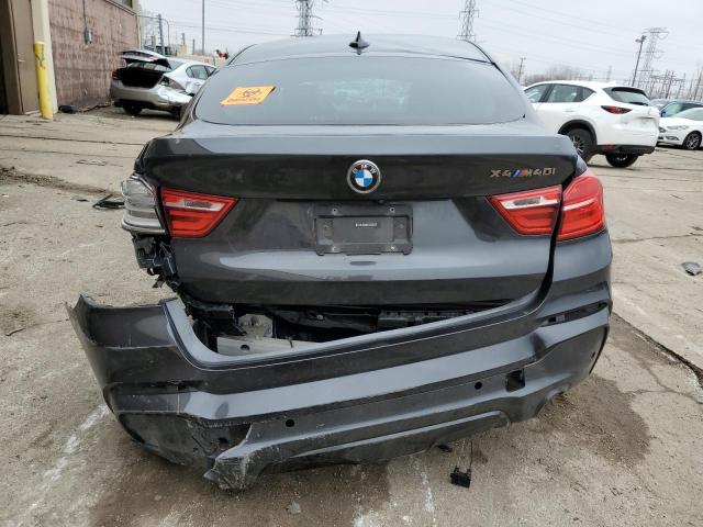 5UXXW7C30H0U26440 - 2017 BMW X4 XDRIVEM GRAY photo 6