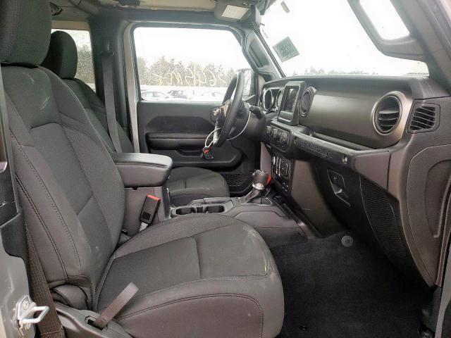 1C4HJXAG9MW586012 - 2021 JEEP WRANGLER S SILVER photo 5