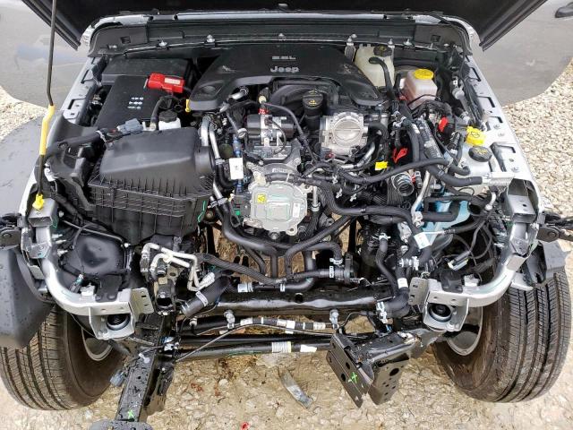 1C4HJXAG9MW586012 - 2021 JEEP WRANGLER S SILVER photo 7