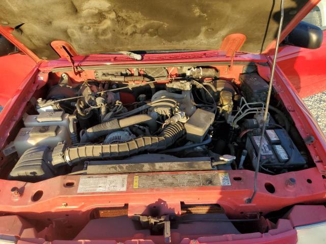 4F4YR12U71TM22255 - 2001 MAZDA B3000 RED photo 11