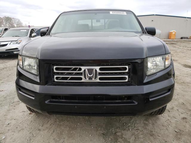 2HJYK165X6H561960 - 2006 HONDA RIDGELINE BLACK photo 5