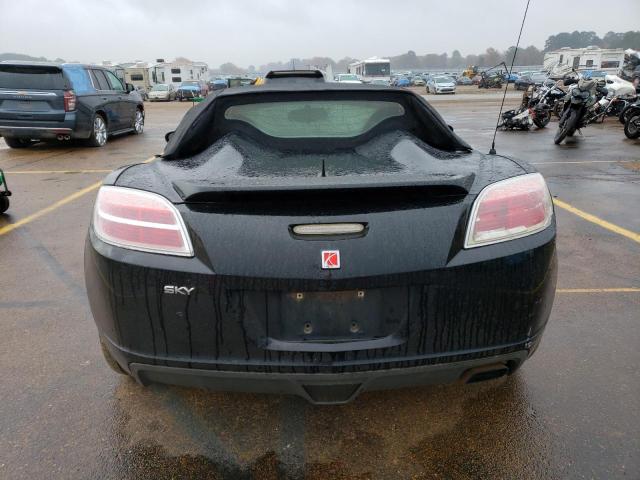 1G8MB35B77Y109858 - 2007 SATURN SKY BLACK photo 6