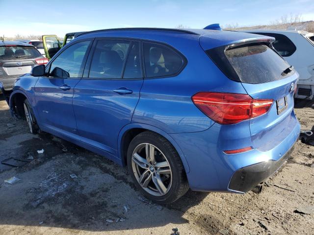 WBXHT3C33H5F70466 - 2017 BMW X1 XDRIVE2 BLUE photo 2