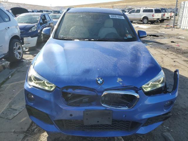 WBXHT3C33H5F70466 - 2017 BMW X1 XDRIVE2 BLUE photo 5