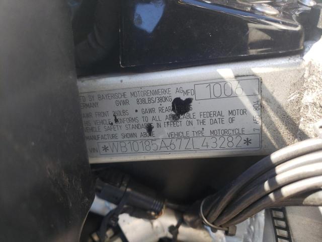 WB10185A67ZL43282 - 2007 BMW F650 GS BLACK photo 10