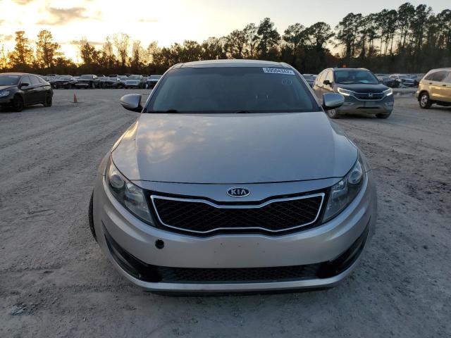 KNAGN4A61B5095262 - 2011 KIA OPTIMA EX SILVER photo 5