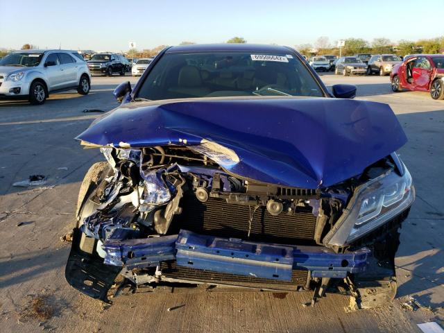 1HGCT1A37GA005298 - 2016 HONDA ACCORD LX- BLUE photo 5