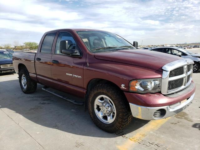 3D7KA28CX3G842205 - 2003 DODGE RAM 2500 S BURGUNDY photo 4