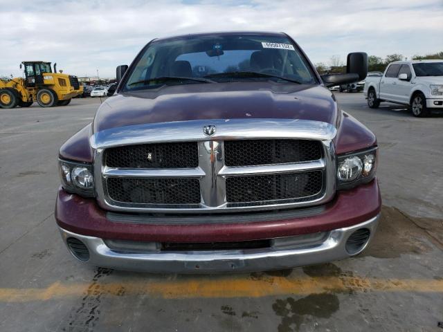 3D7KA28CX3G842205 - 2003 DODGE RAM 2500 S BURGUNDY photo 5