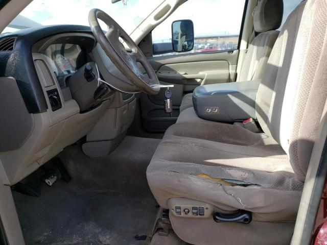 3D7KA28CX3G842205 - 2003 DODGE RAM 2500 S BURGUNDY photo 7