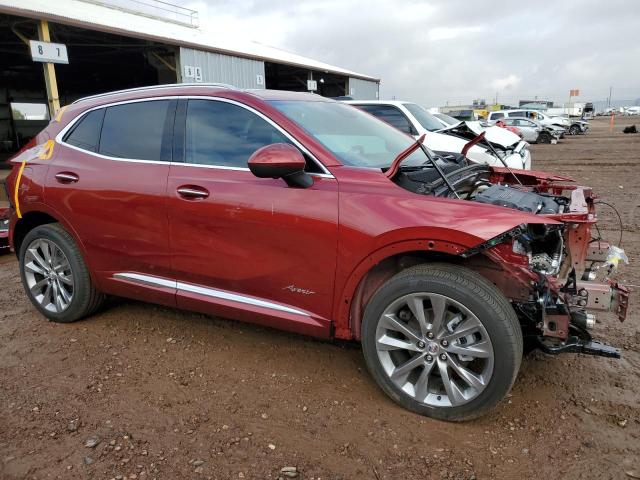 LRBFZRR49ND062148 - 2022 BUICK ENVISION A BURGUNDY photo 4