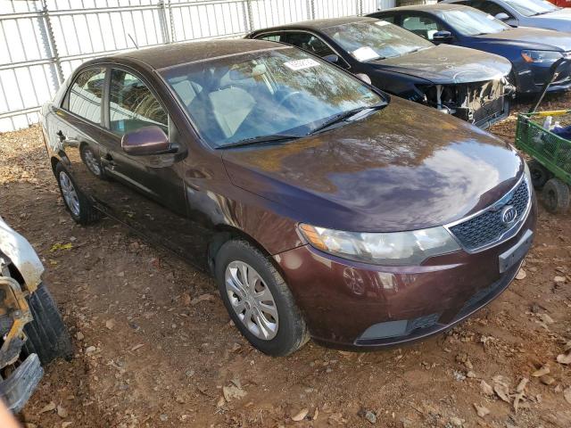 KNAFU4A26B5443827 - 2011 KIA FORTE EX MAROON photo 4