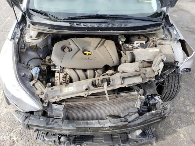 KMHDH6AH2EU023910 - 2014 HYUNDAI ELANTRA CO GRAY photo 11