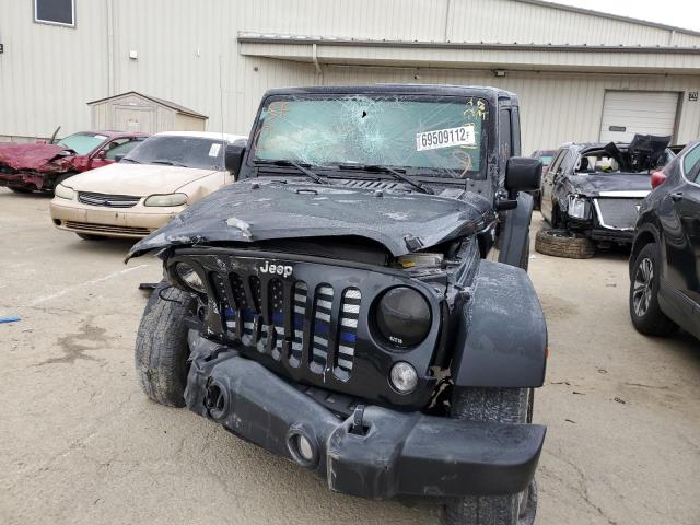 1C4AJWAG2FL567446 - 2015 JEEP WRANGLER S BLACK photo 5