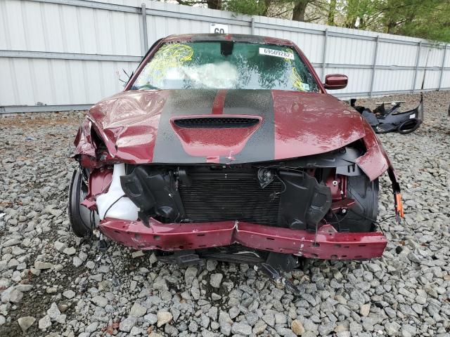 2C3CDXGJXNH211142 - 2022 DODGE CHARGER SC MAROON photo 11