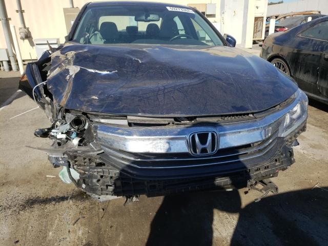 1HGCR2F85GA145424 - 2016 HONDA ACCORD EXL BLUE photo 5