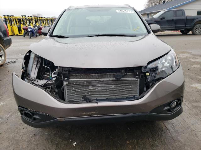 5J6RM3H70CL001371 - 2012 HONDA CR-V EXL GRAY photo 5