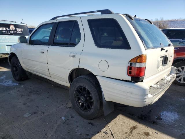 4S6DM58W4Y4418015 - 2000 HONDA PASSPORT E WHITE photo 2