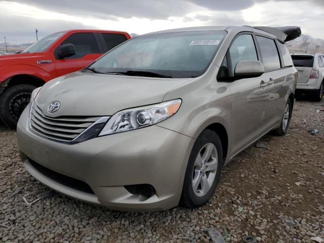 5TDKK3DC5FS662283 - 2015 TOYOTA SIENNA LE BEIGE photo 1