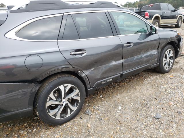 4S4BTAPCXL3262354 - 2020 SUBARU OUTBACK TO GRAY photo 9