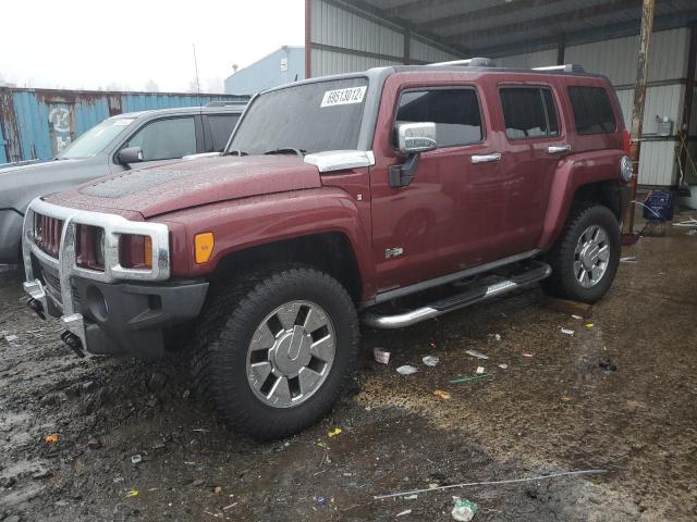 5GTDN13E578249429 - 2007 HUMMER H3 BURGUNDY photo 1