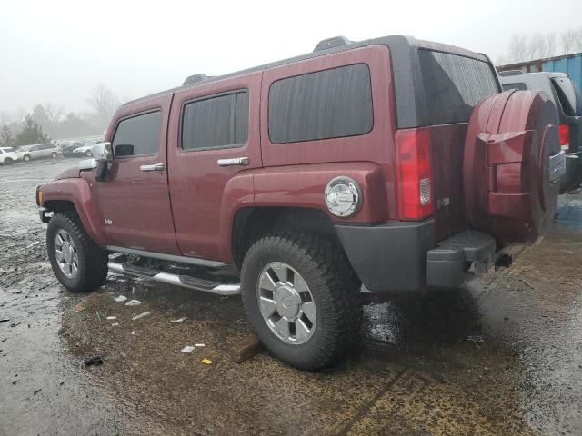 5GTDN13E578249429 - 2007 HUMMER H3 BURGUNDY photo 2
