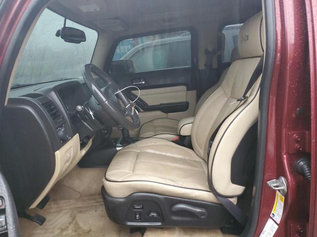 5GTDN13E578249429 - 2007 HUMMER H3 BURGUNDY photo 7