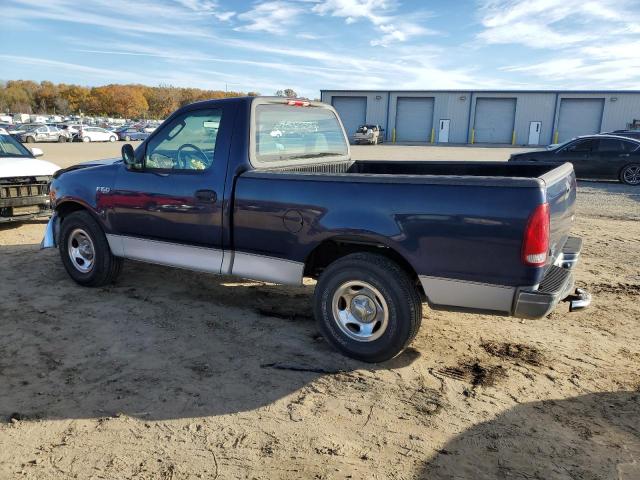 2FTRF17284CA07618 - 2004 FORD F-150 HERI BLUE photo 2