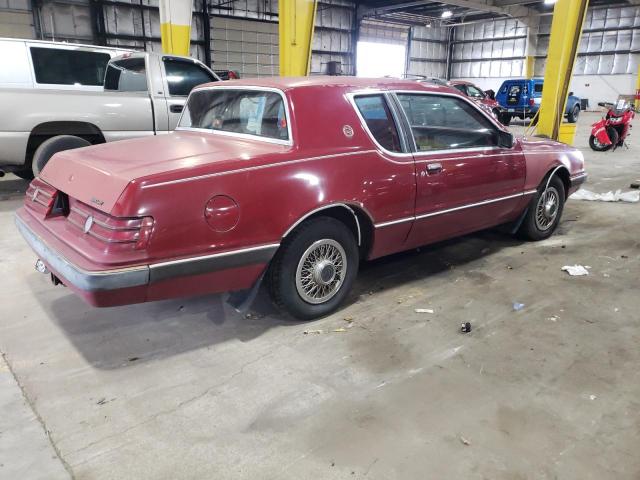 1MEBP9234DH649628 - 1983 MERCURY COUGAR BURGUNDY photo 3