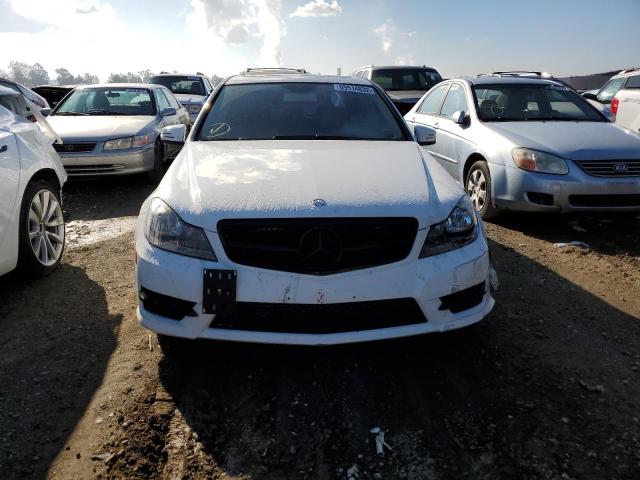 WDDGF4HB8DA870031 - 2013 MERCEDES-BENZ C 250 WHITE photo 5