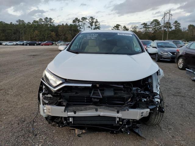 5J6RT6H80NL022141 - 2022 HONDA CR-V EXL WHITE photo 5