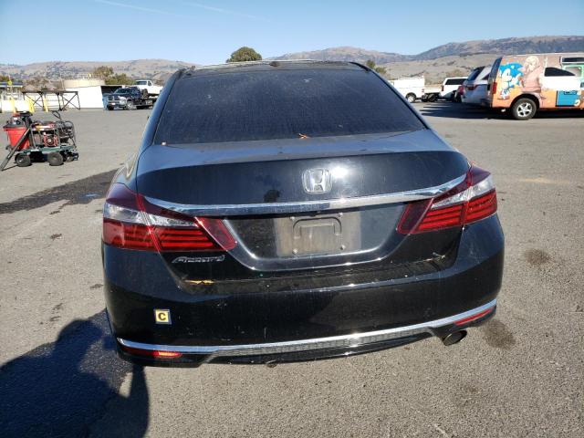 1HGCR2F86HA307563 - 2017 HONDA ACCORD EXL BLACK photo 6