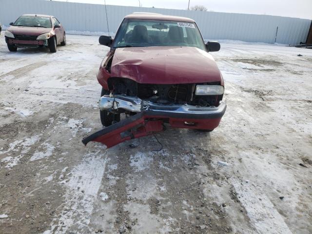 1GCDT19W21K181727 - 2001 CHEVROLET S TRUCK S1 RED photo 5