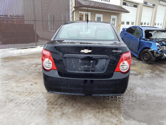 1G1JB5EH5C4195092 - 2012 CHEVROLET SONIC LS BLACK photo 6